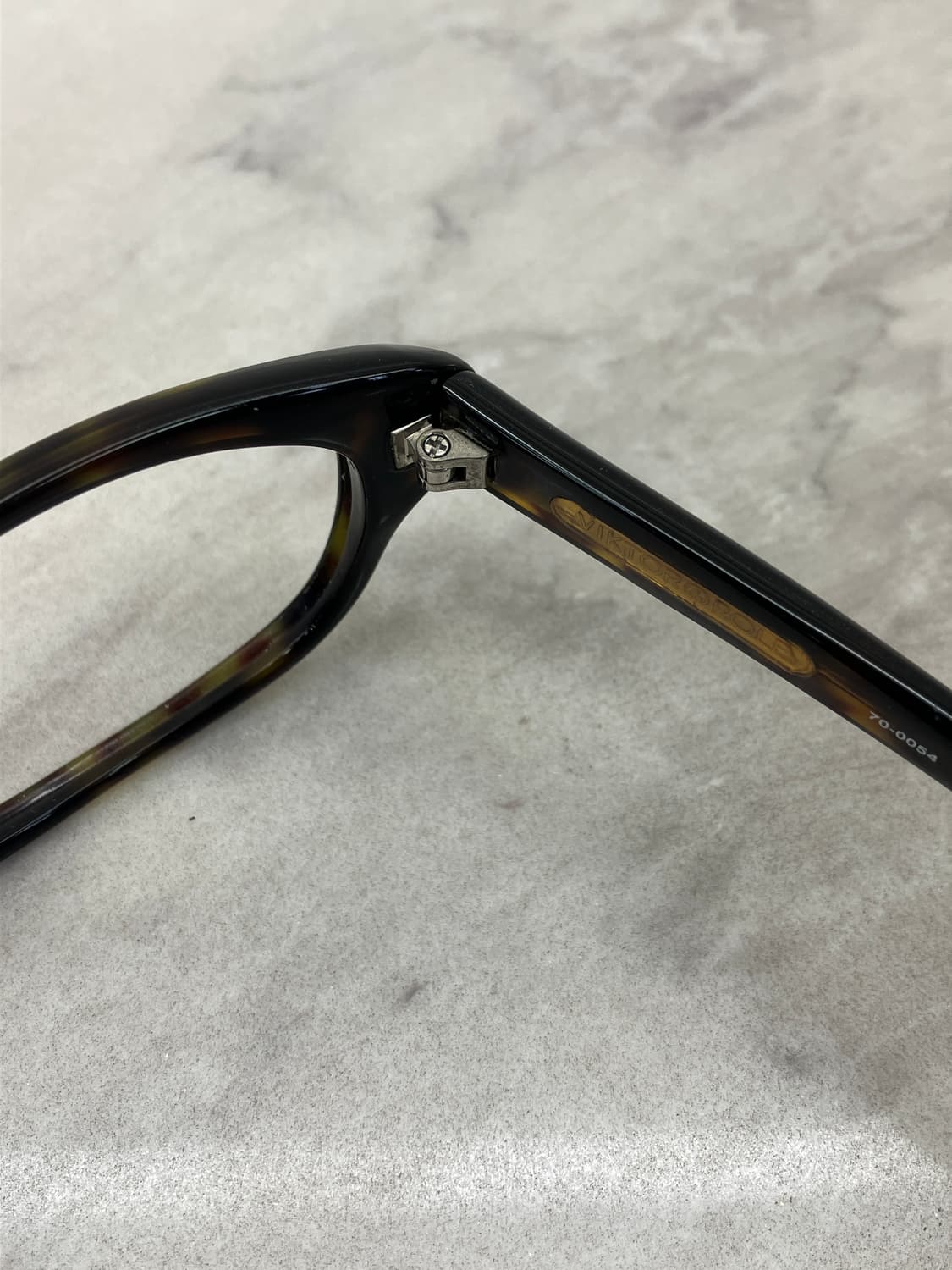 B37 빅터앤롤프 VIKTOR&ROLF 레오파드 슬림 오벌 뿔테 안경 상품이미지3