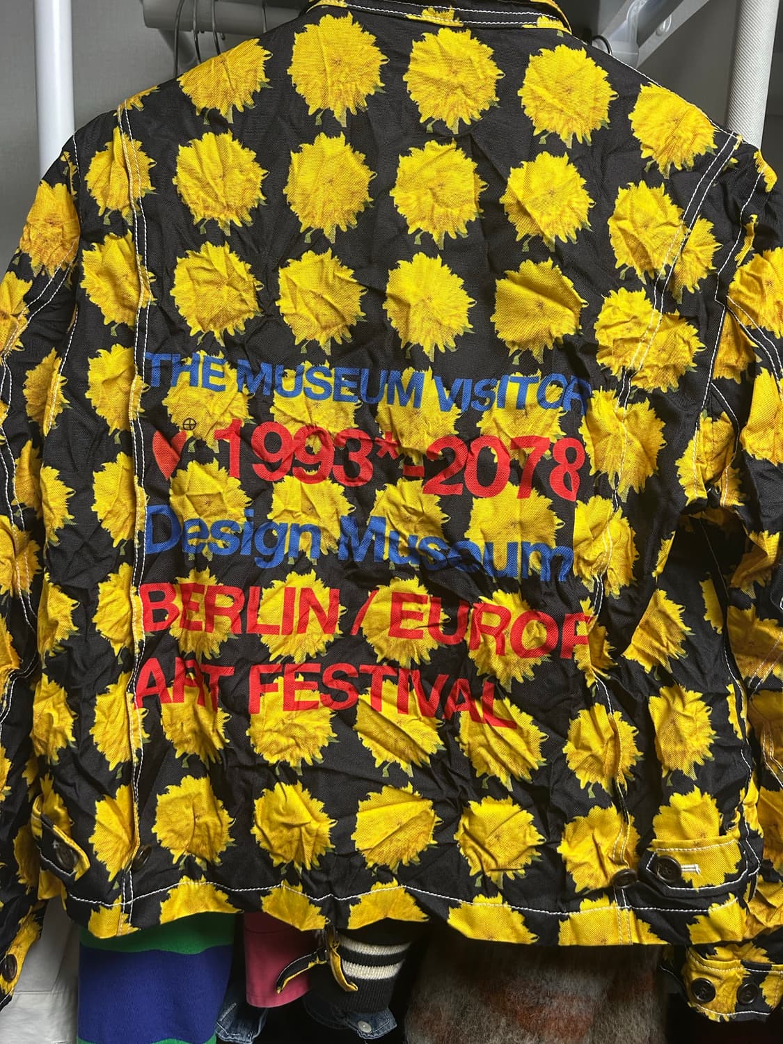 더 뮤지엄 비지터 플라워 자켓 M 상품이미지4