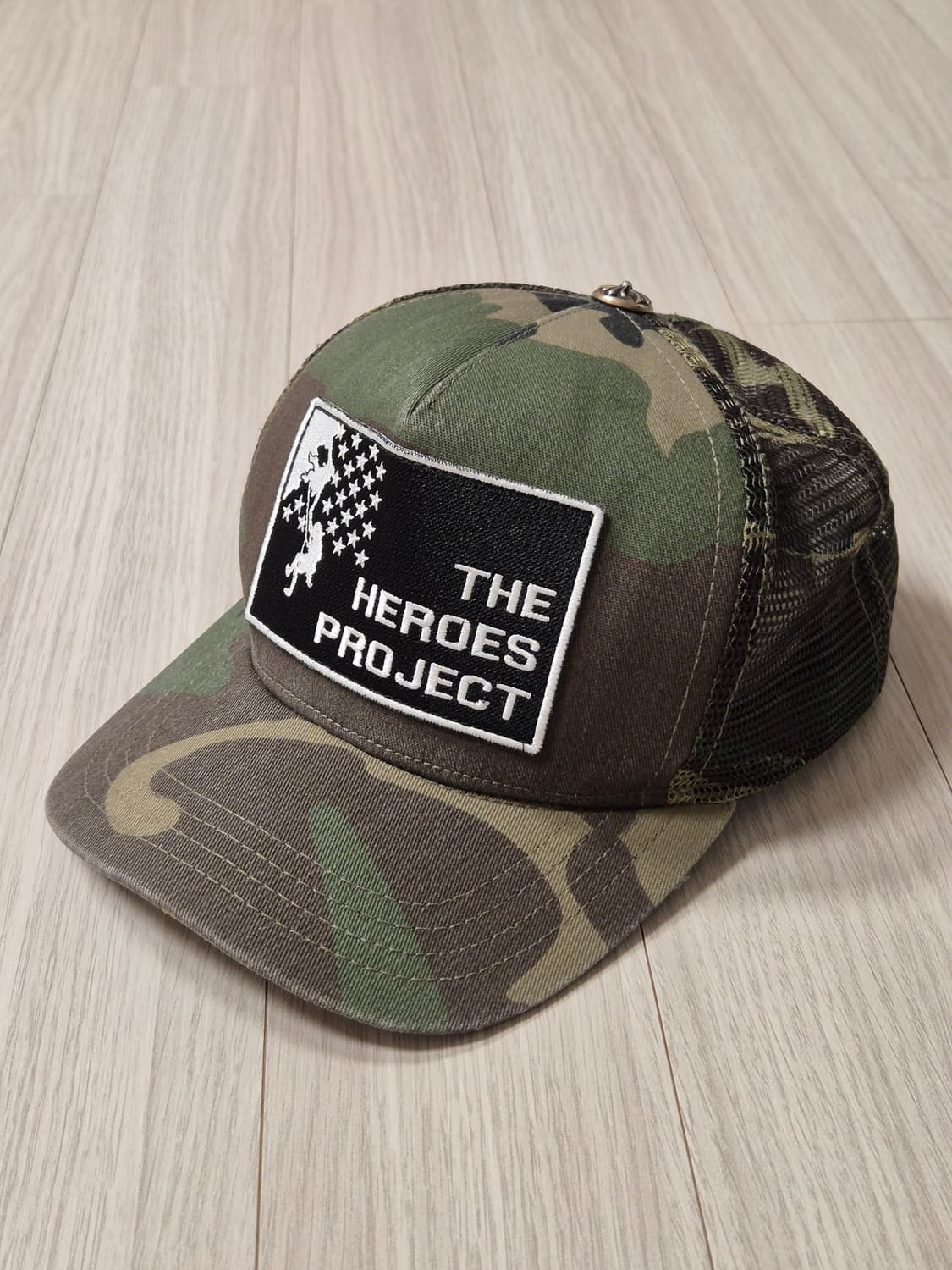 크롬하츠 히어로즈 카모 메쉬 캡 (스크롤버전) 상품이미지2
