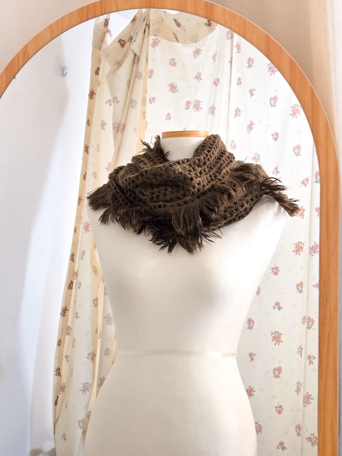 브라운 에스닉 넥워머 상품이미지1