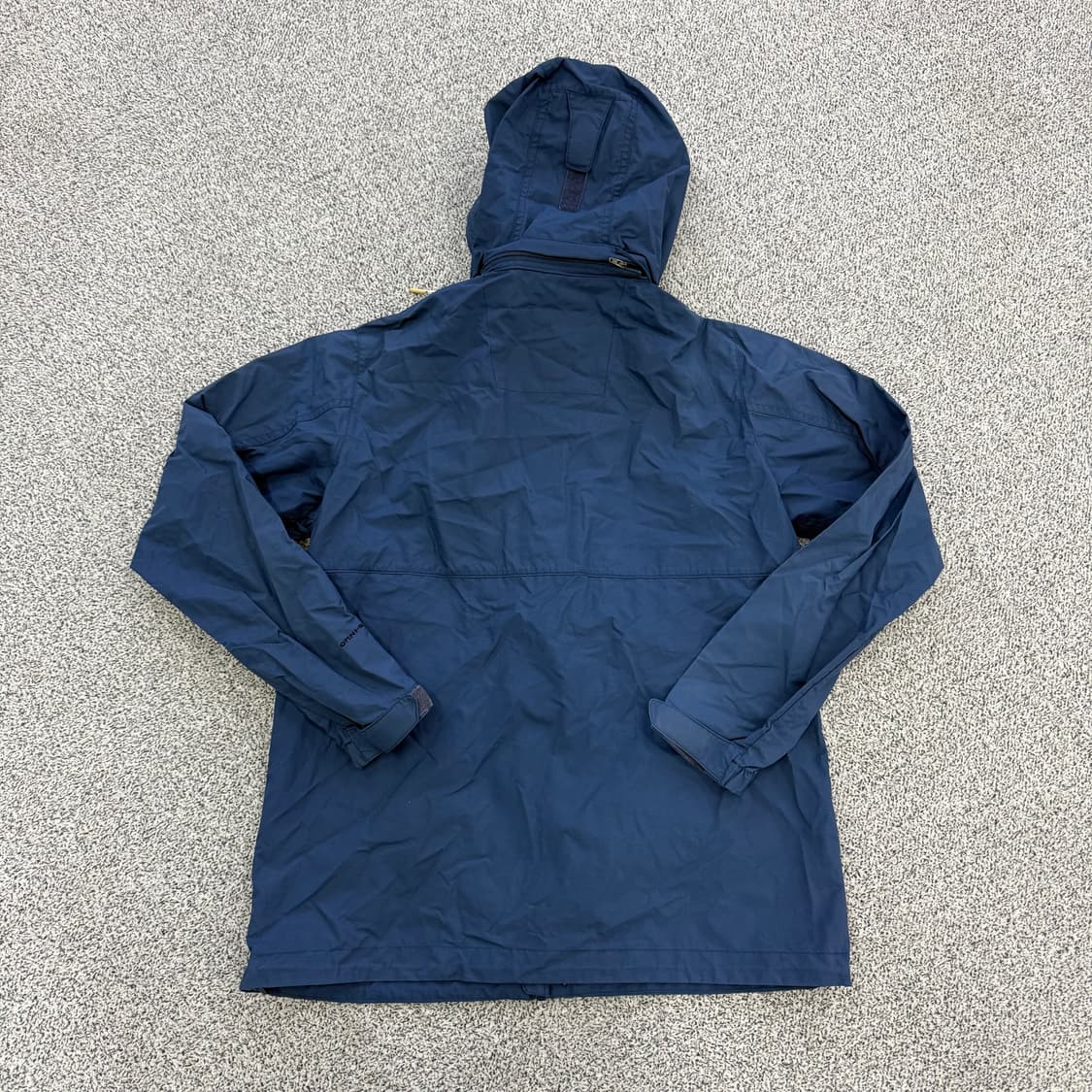 [M] 컬럼비아 네이비 나일론 바람막이 윈드브레이커  0109T1 상품이미지2