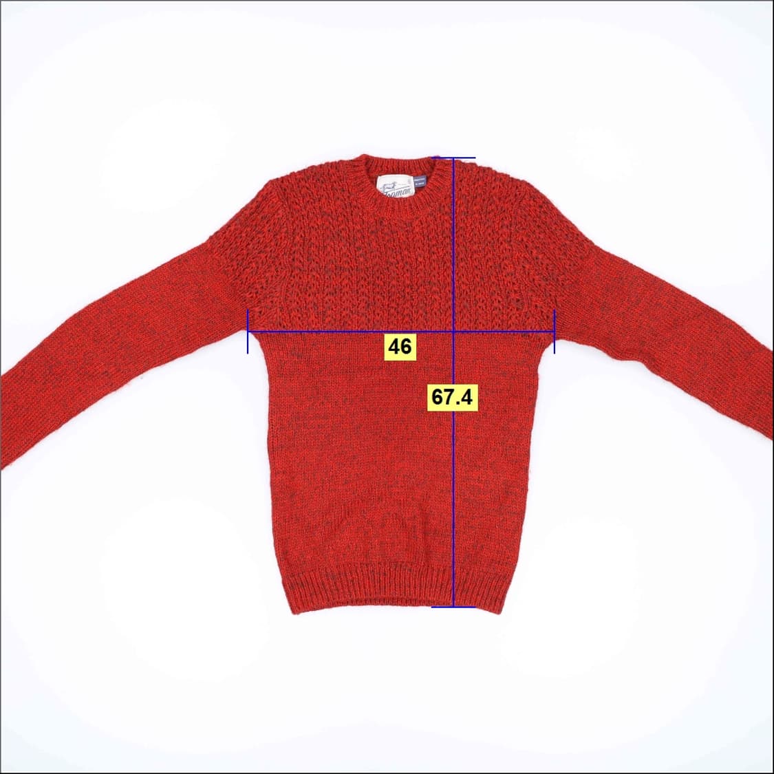 XS 탑맨 여성 케이블 니트 0407H1 상품이미지5