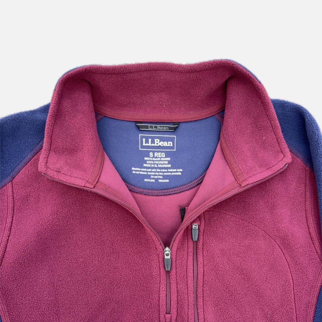 LL Bean 플리스 zipup 상품이미지2