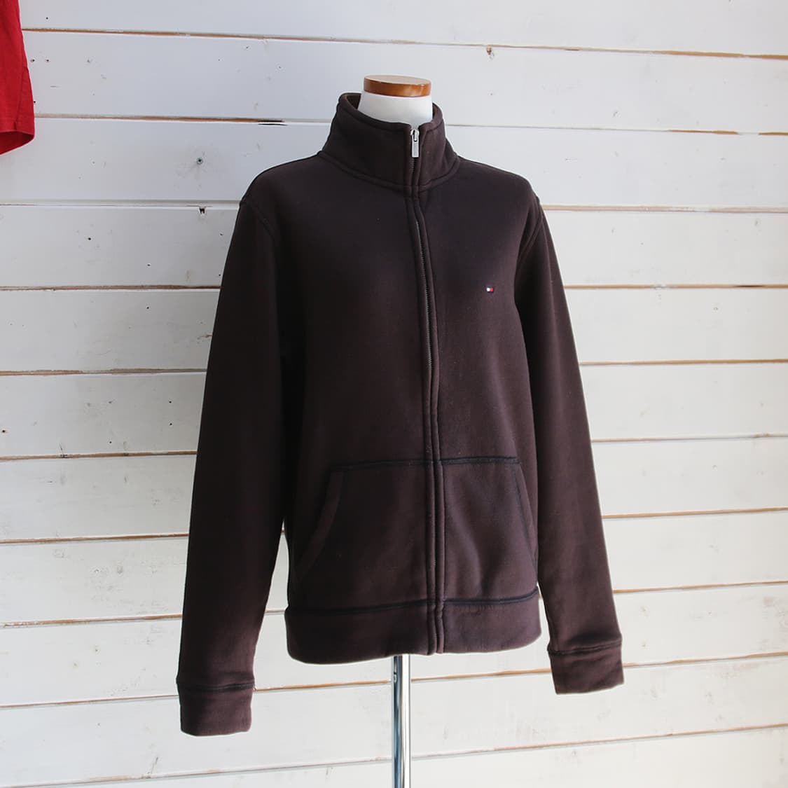 (착용컷) TOMMY HILFIGER 폴라 집업 자켓 (남성용 95) 상품이미지3