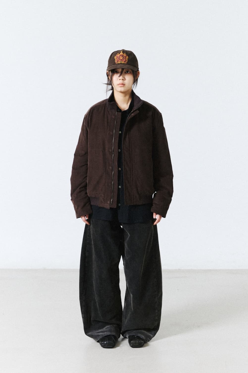 해칭룸 Tanker Jacket Corduroy (Black) 상품이미지4