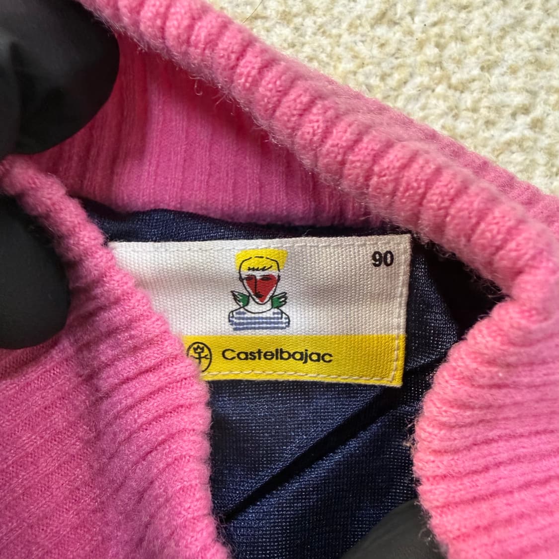 90 새상품 까스텔바작 방풍 골프 조끼 0122T1 상품이미지4