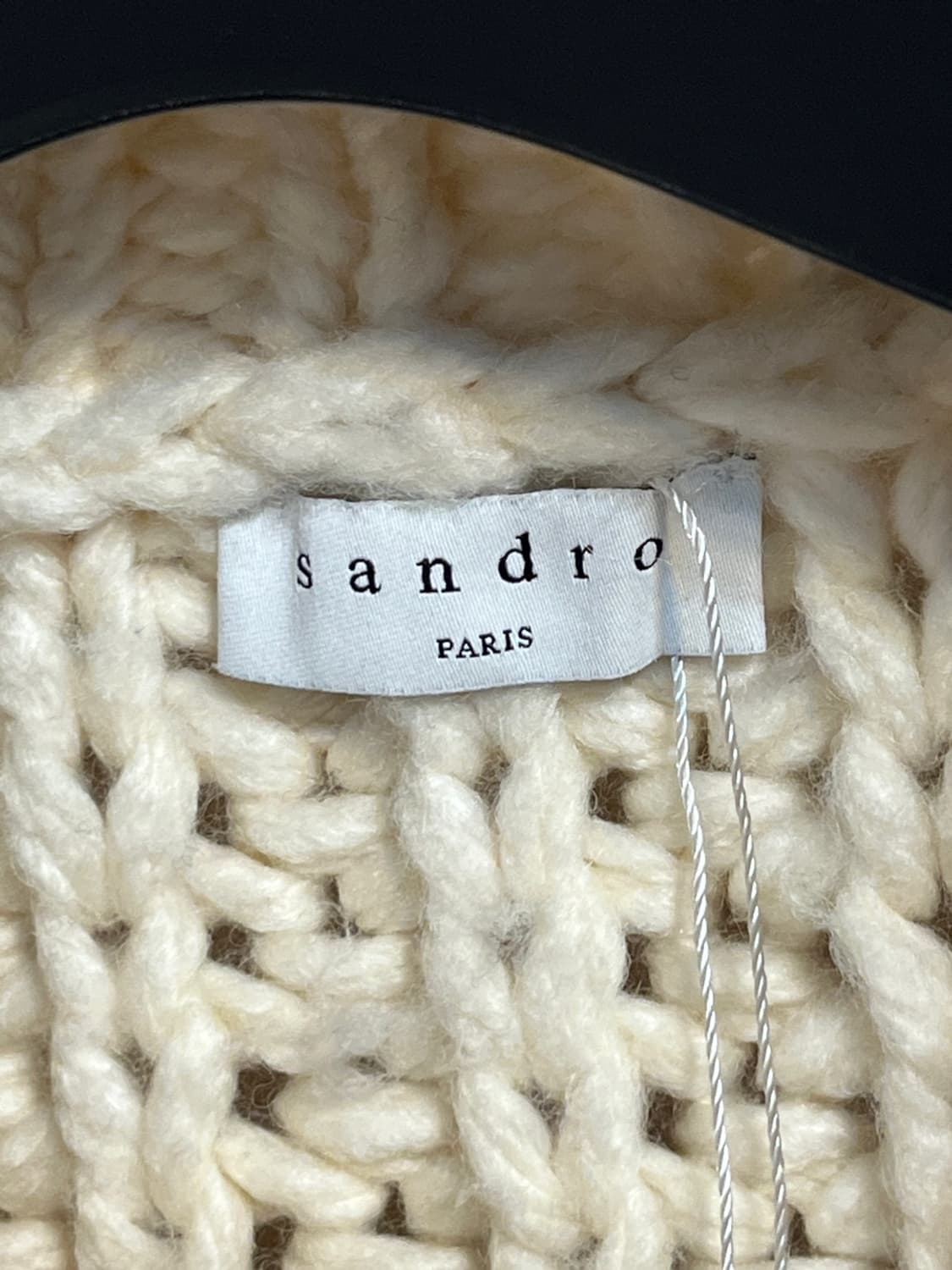 산드로 아이보리 헤비 스웨터 상품이미지5