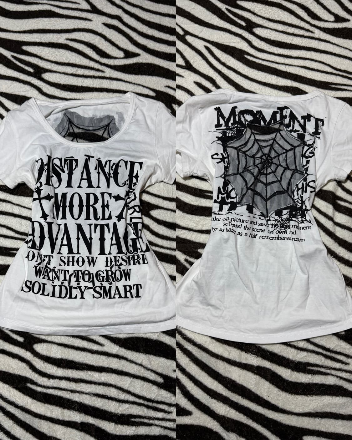 Spider web tee 상품이미지1