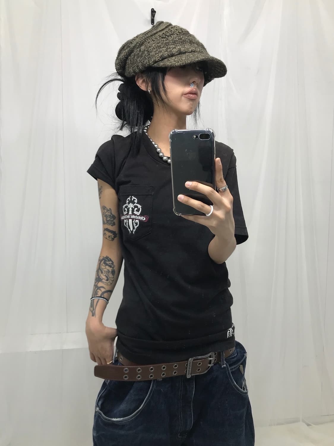 Chrome Hearts Camo Dagger T-shirt 상품이미지6