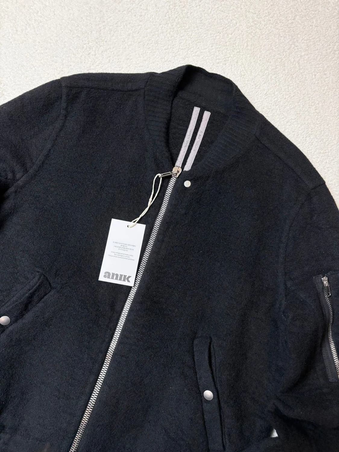 릭오웬스 17FW 캐시미어 블루종 자켓 PN6618 상품이미지2