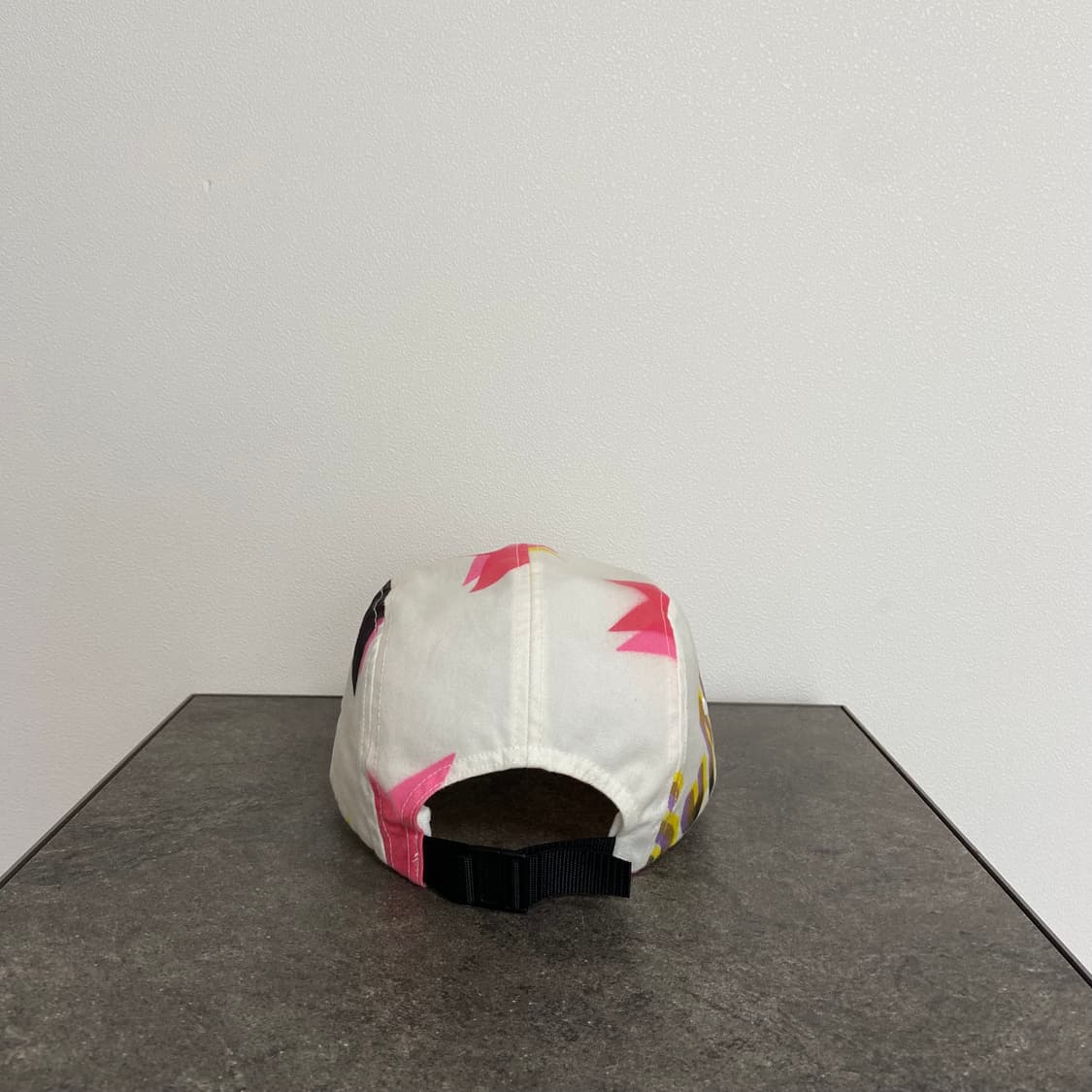 슈프림 곤즈 화이트 레드 박스로고 캠프캡 모자 상품이미지4