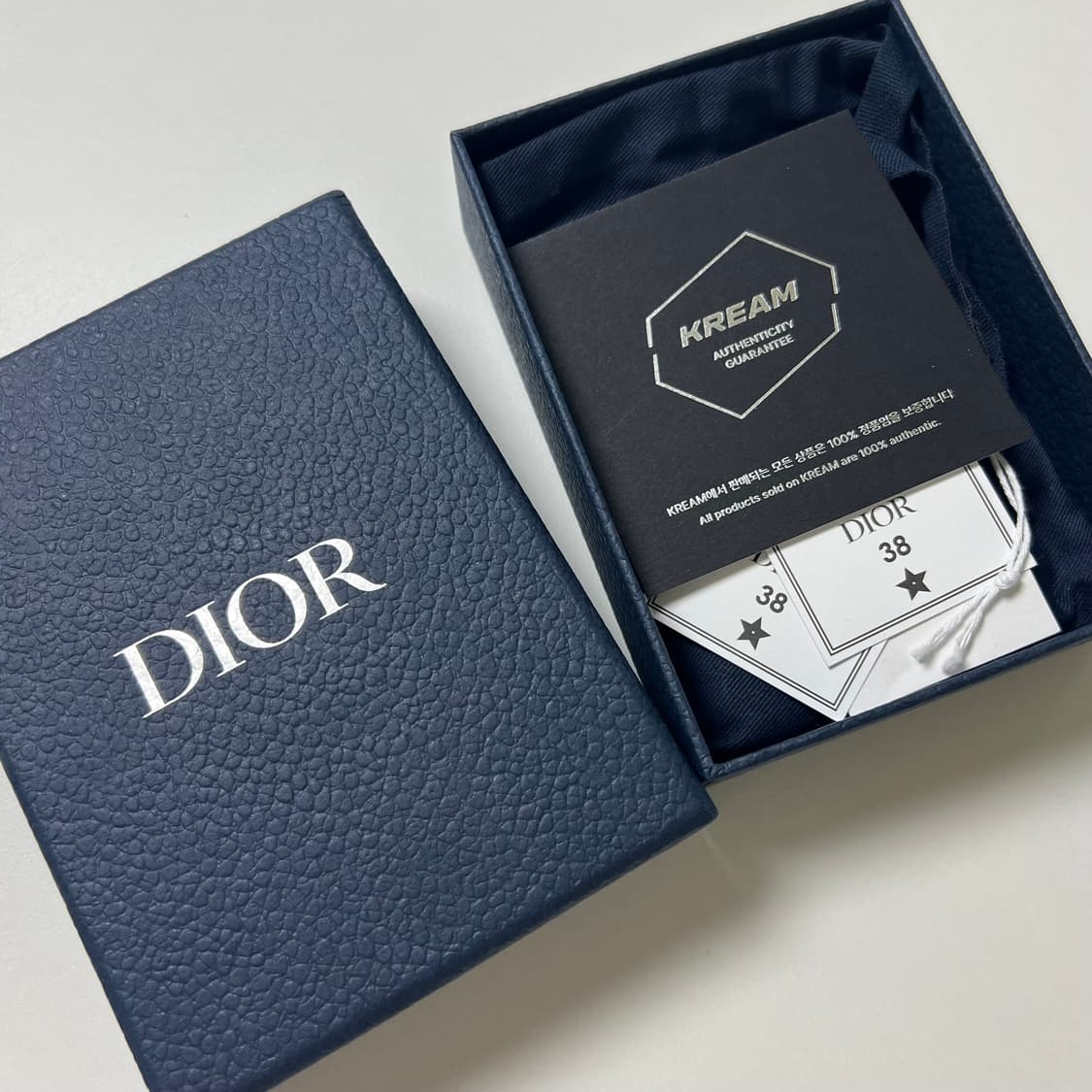 [정품] 신형 새상품급 / 디올 오거나이저 카드지갑 베이지 상품이미지3