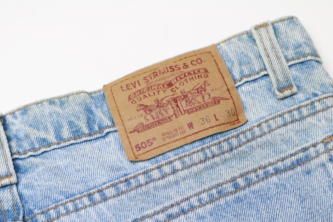 [36인치] 90's 리바이스 505 데님팬츠 상품이미지7