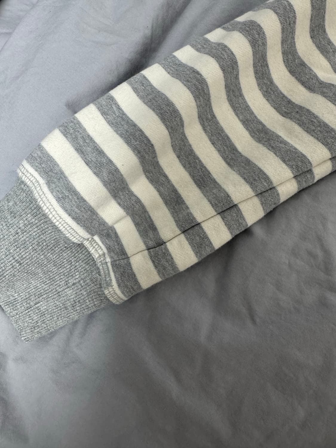 오픈와이와이 아플리케 집업 자켓 그레이 S 상품이미지5