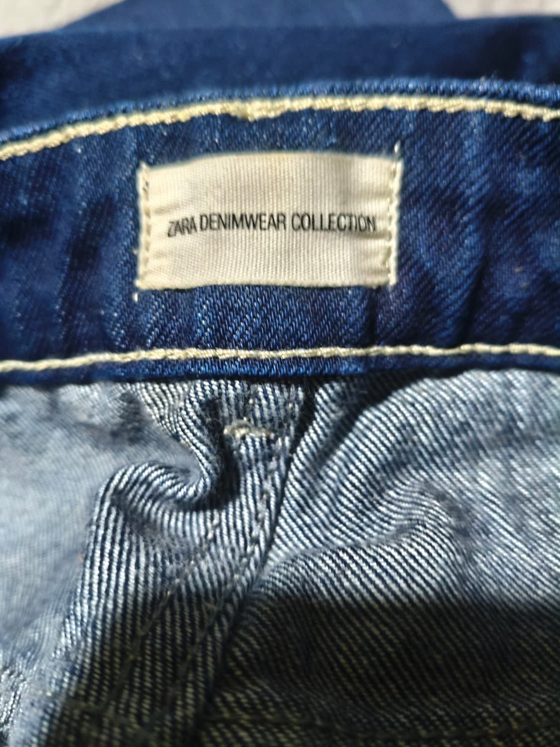 자라 와이드 데님 팬츠 32  1회착 상품이미지5