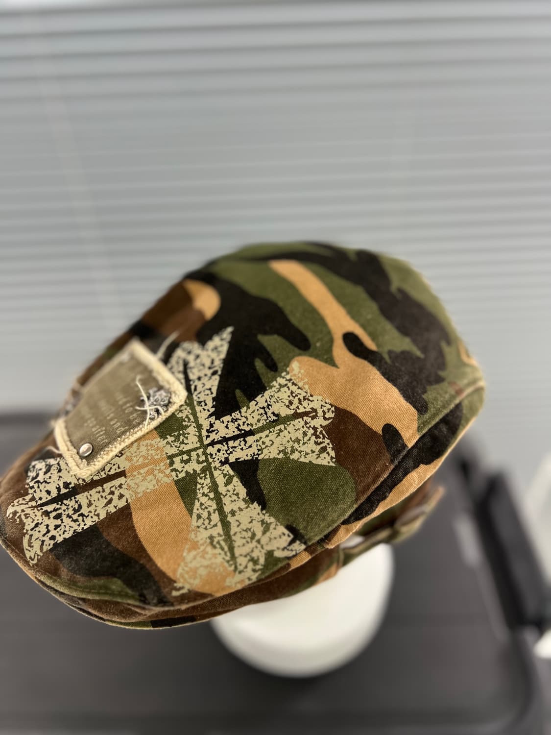 해골 얼룩이 카모 헌팅캡 상품이미지3