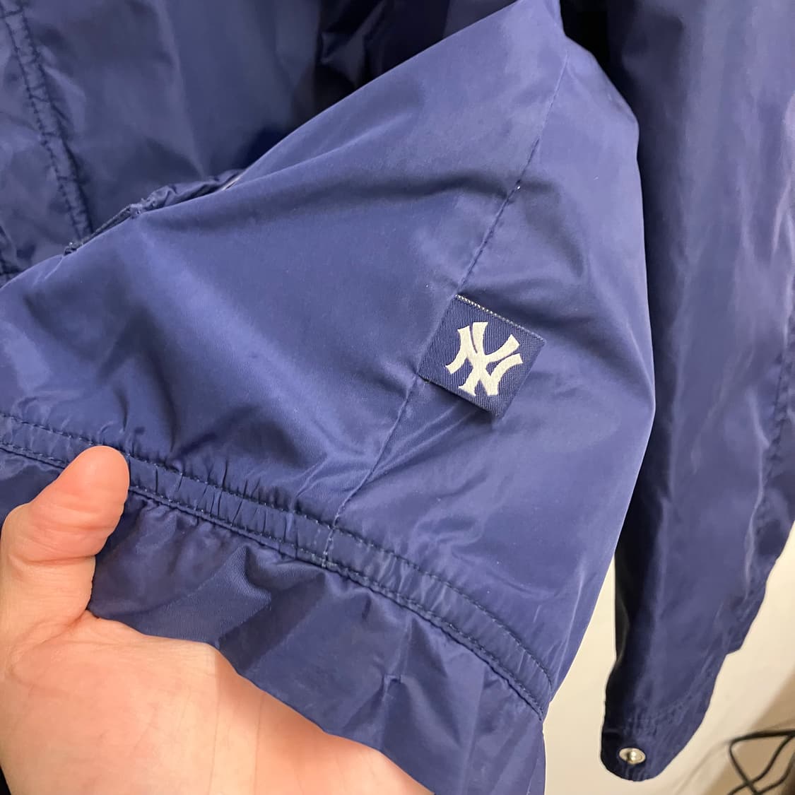 N173 아디다스 뉴욕양키스 코치 자켓 상품이미지7