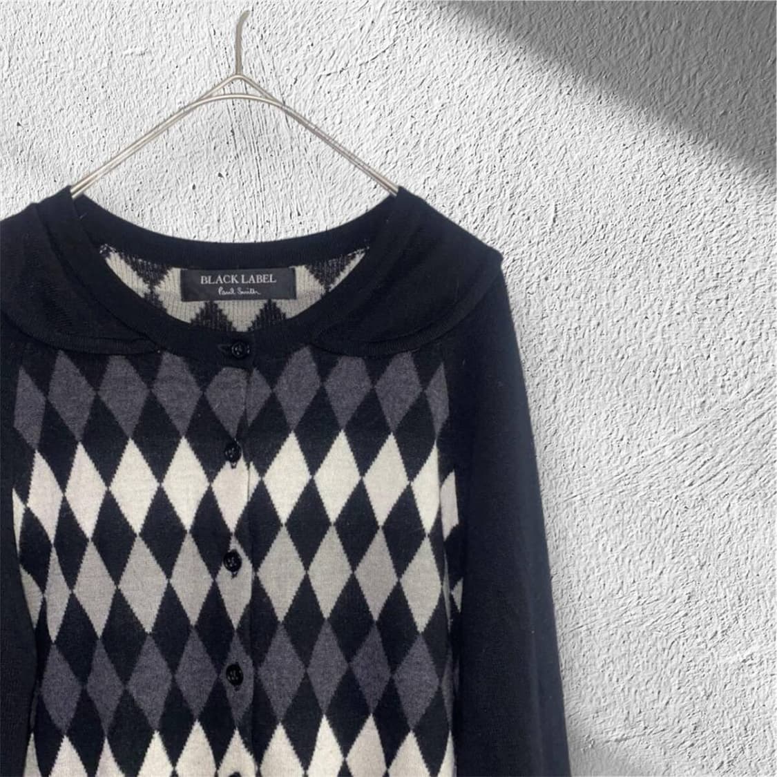 폴 스미스 블랙라벨 아가일 가디건 상품이미지2