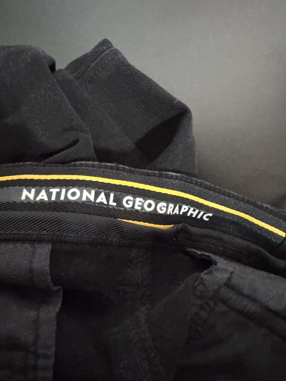 내셔널지오그래픽 21년도 블랙 카고 조거팬츠 33인치 상품이미지5