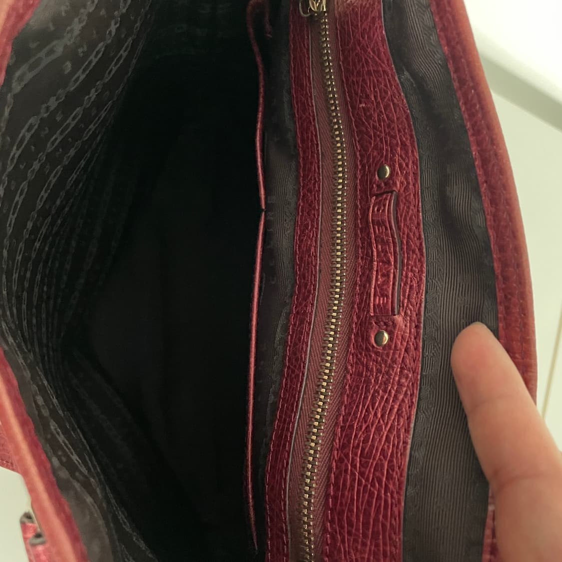 셀린느 마카담 토트백 레드 상품이미지8