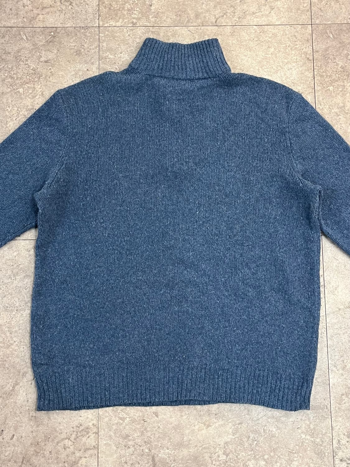 폴로 랄프로렌 반집업 니트 블루 XL #csz2433 상품이미지8