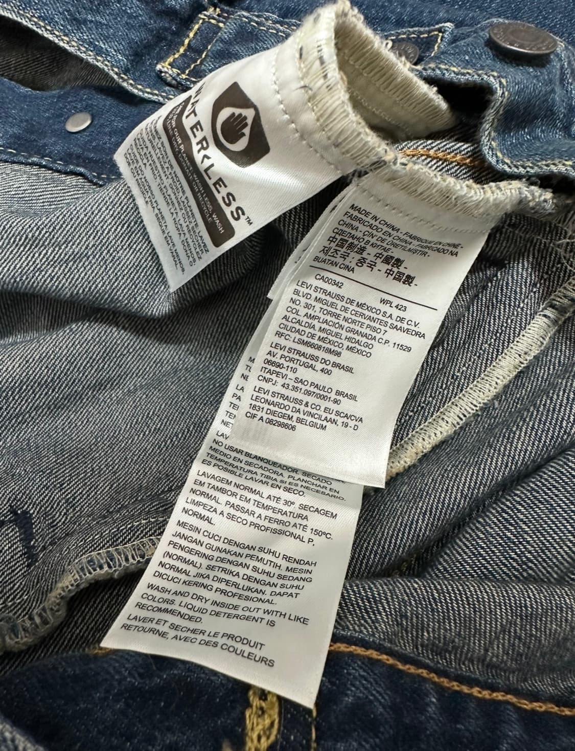 리바이스 진청 데님 트러커 자켓 상품이미지7