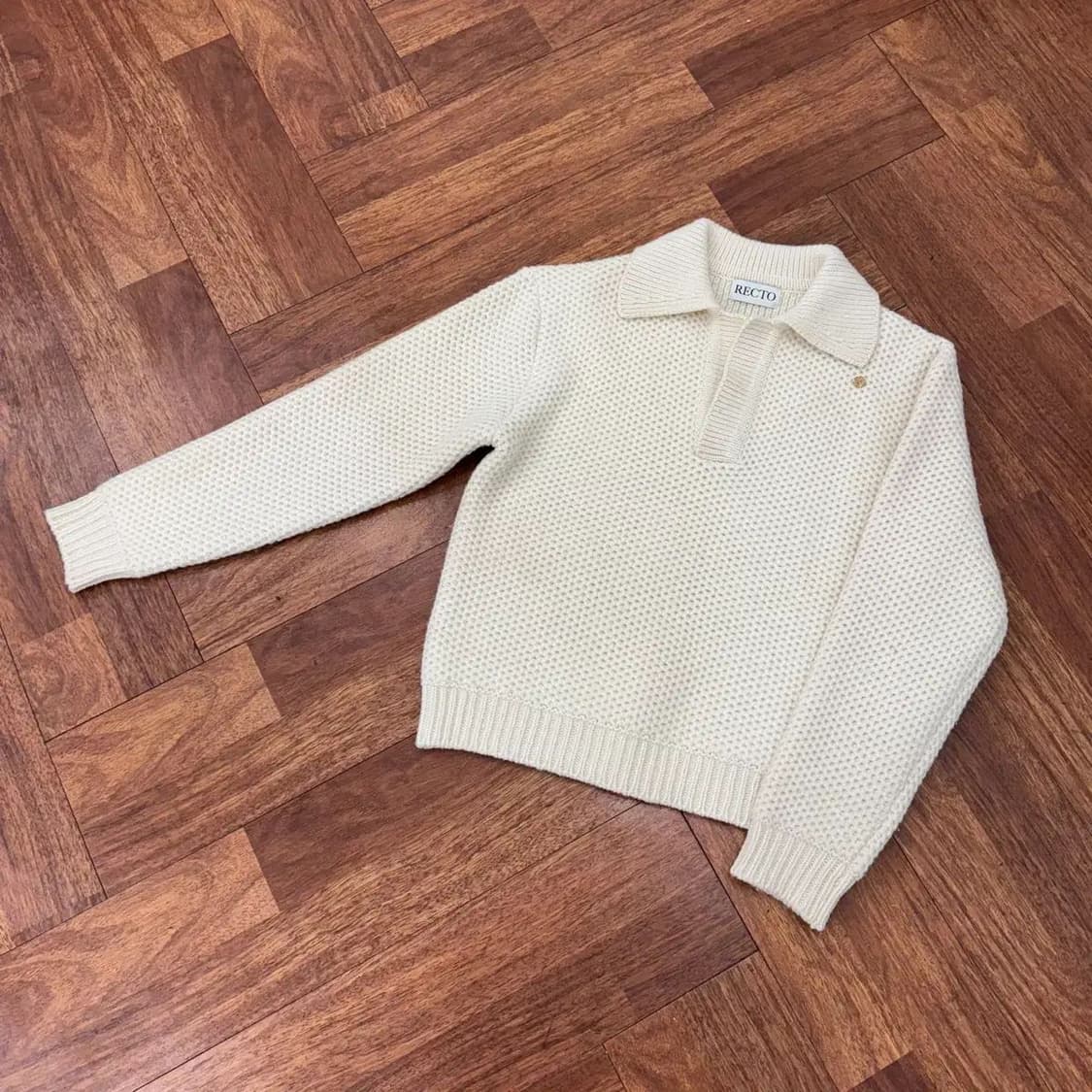 S RECTO 렉토 청키 케이블 스웨터 니트  상품이미지3