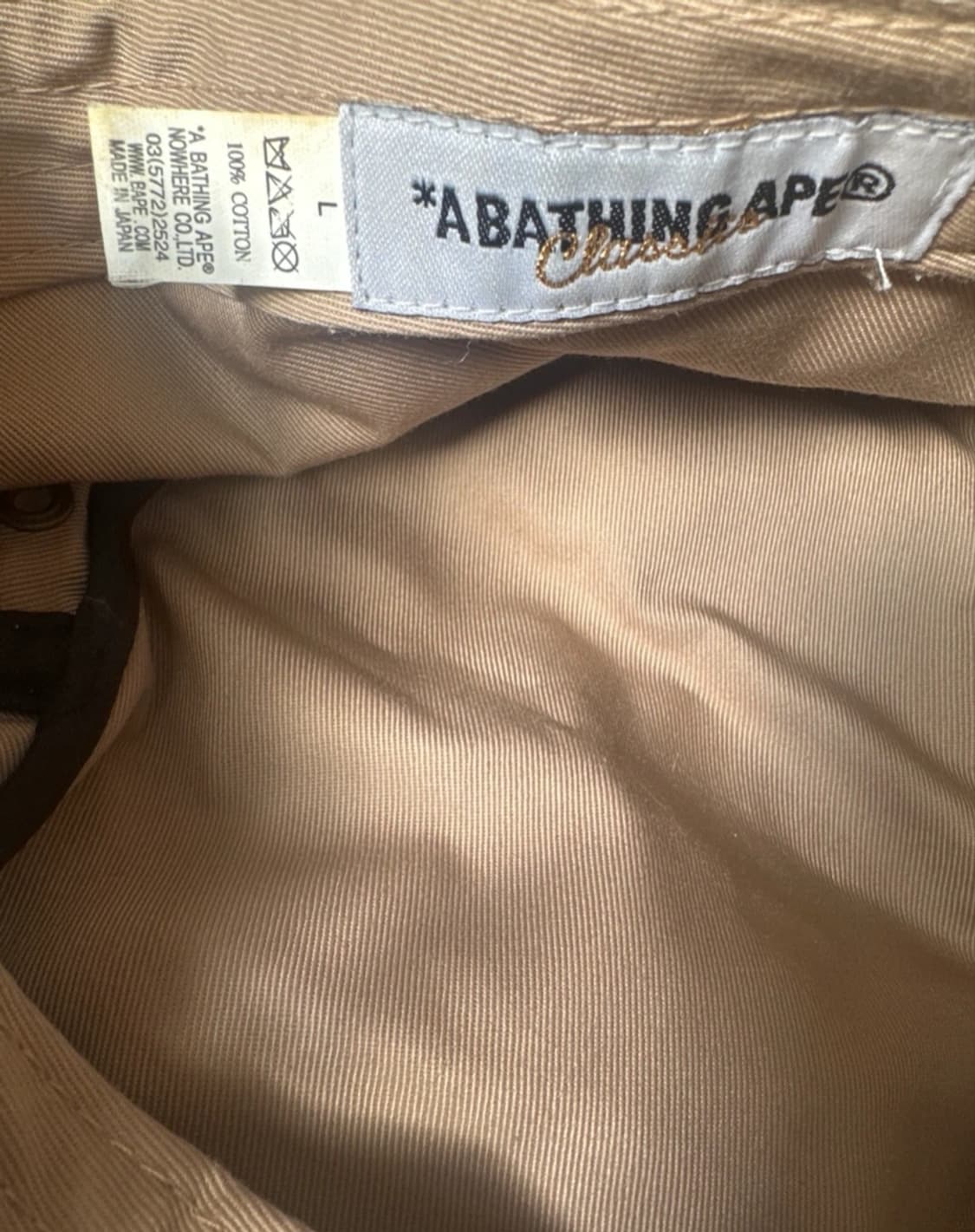 베이프 밀리터리 카고캡 L 상품이미지6