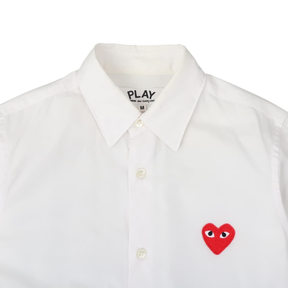 꼼데가르송 하트와펜 화이트 셔츠 상품이미지2