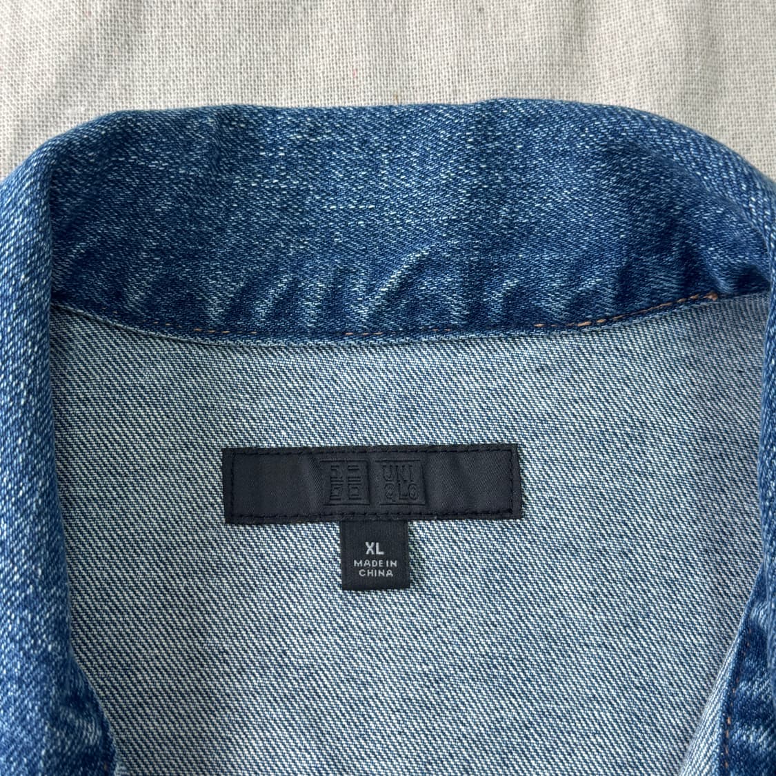 유니클로 타입1 중청 데님자켓 XL 상품이미지5