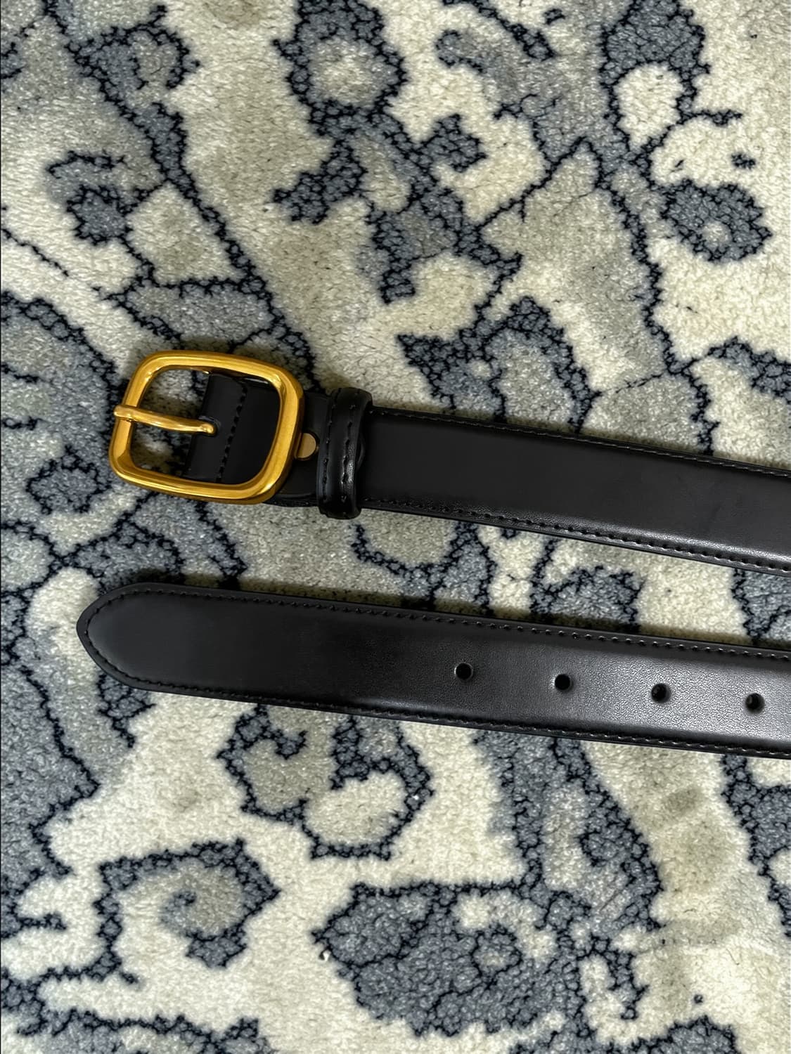 프리미엄 브라스 버클 가죽벨트 유니섹스 상품이미지10