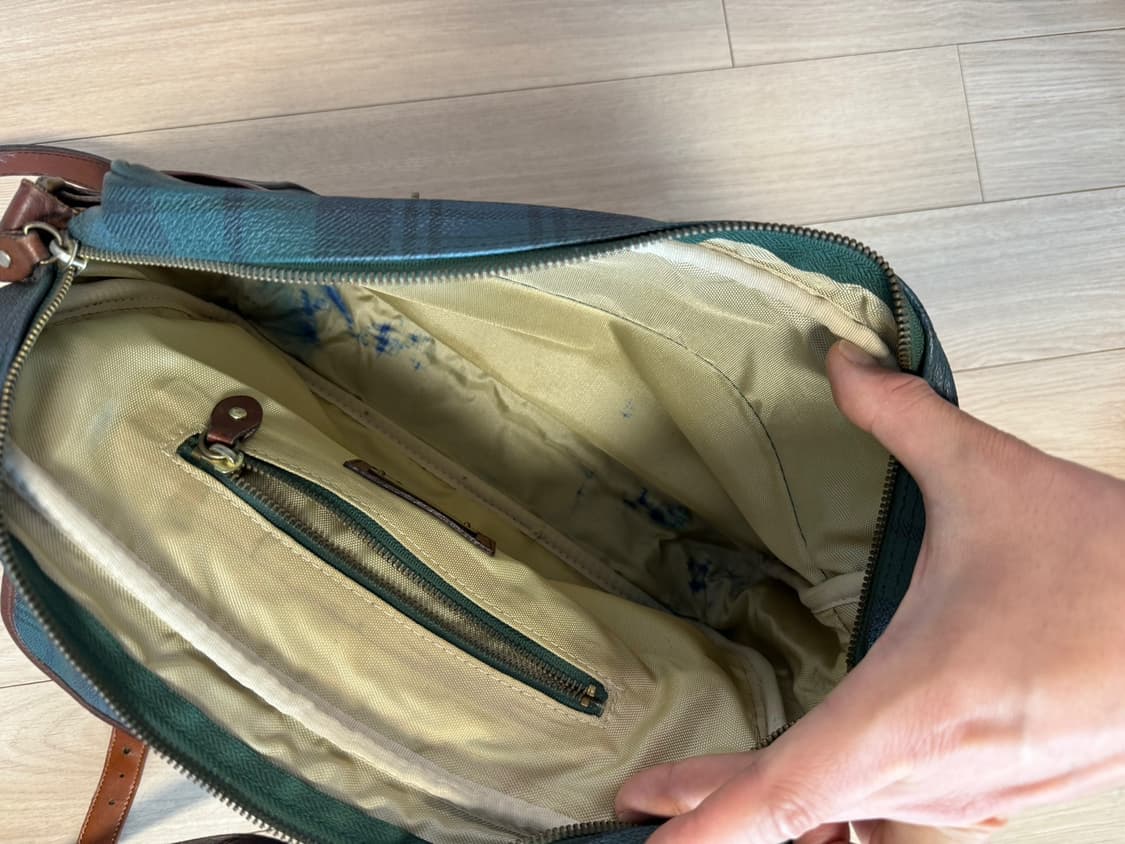 폴로 랄프로렌 타탄체크 블랙와치 크로스백 상품이미지3