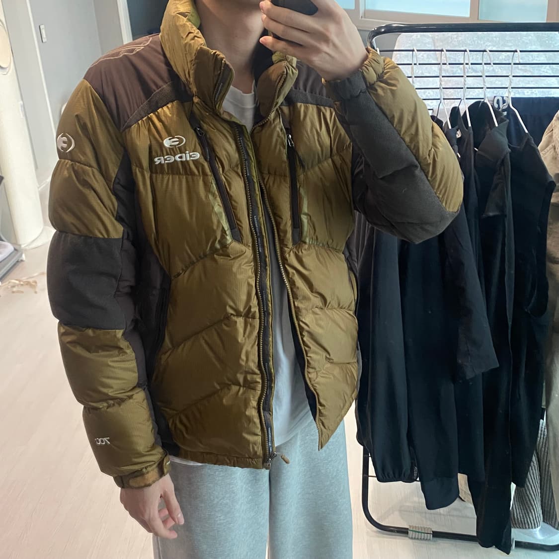 아이더 덕 다운 패딩 L 상품이미지2