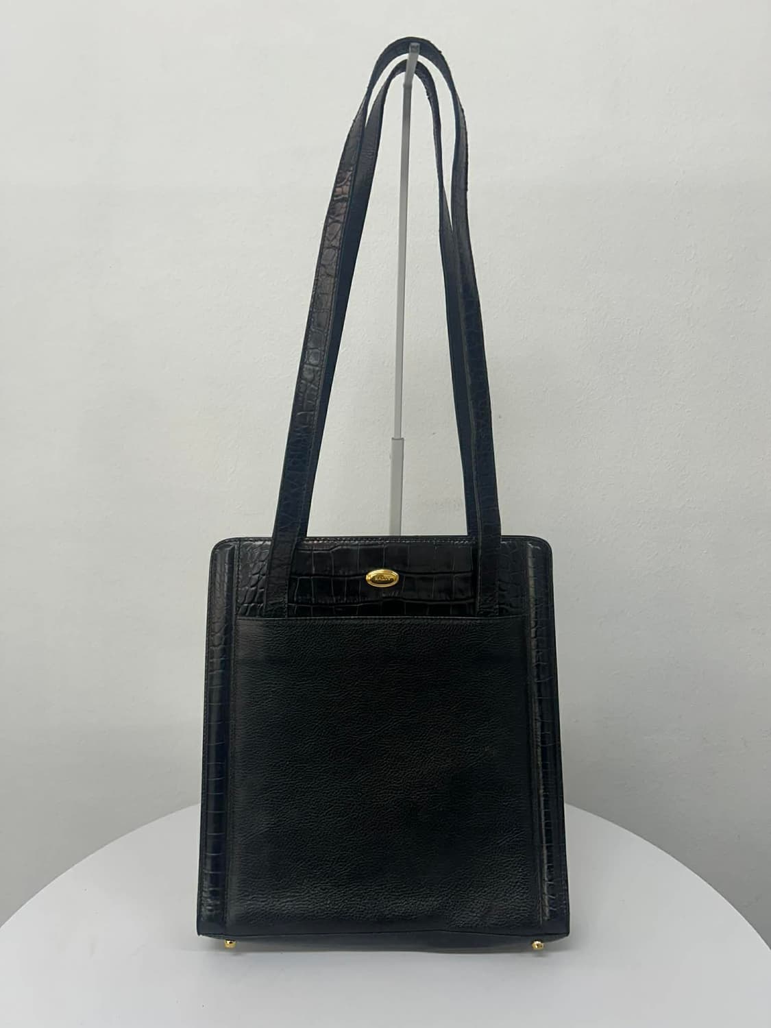 발리 악어가죽 숄더 토트백 상품이미지1