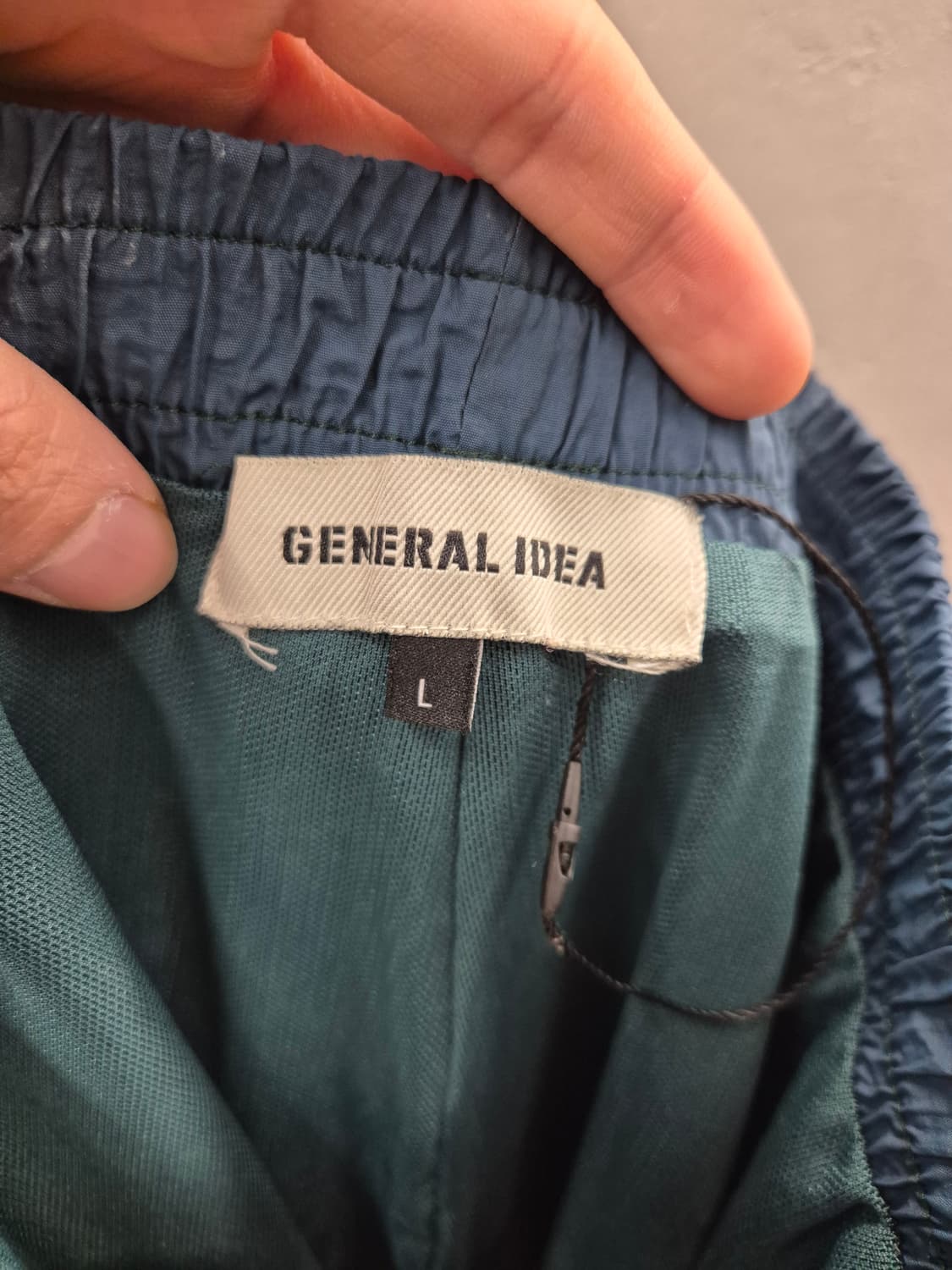 제네럴아이디어 남성 블루 반바지 L 상품이미지5