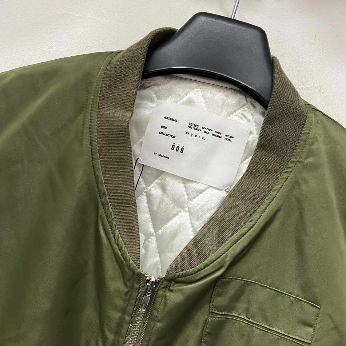 VTG MA-1 밀리터리 누빔 베스트 조끼 S 상품이미지3