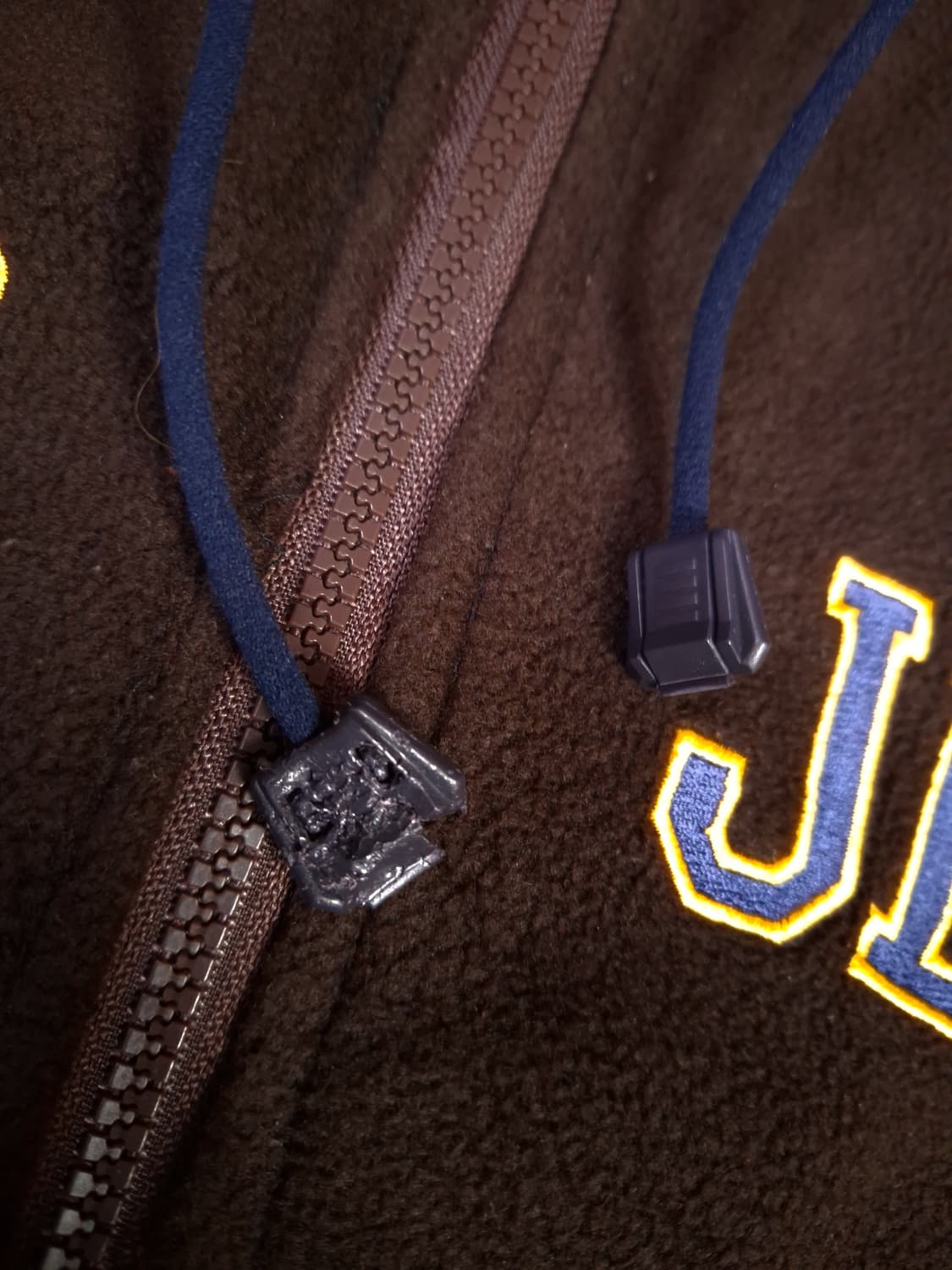 90's 오리지날 랄프로렌폴로 진스 빅로고 후드 후리스자켓 상품이미지7