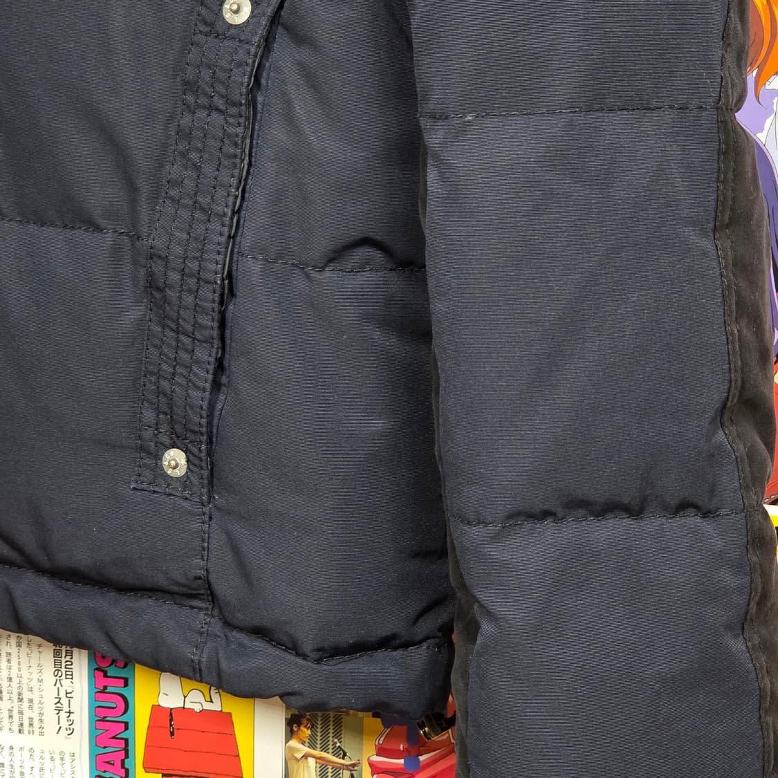 리바이스 501 덕다운 레더 패치 패딩  상품이미지5