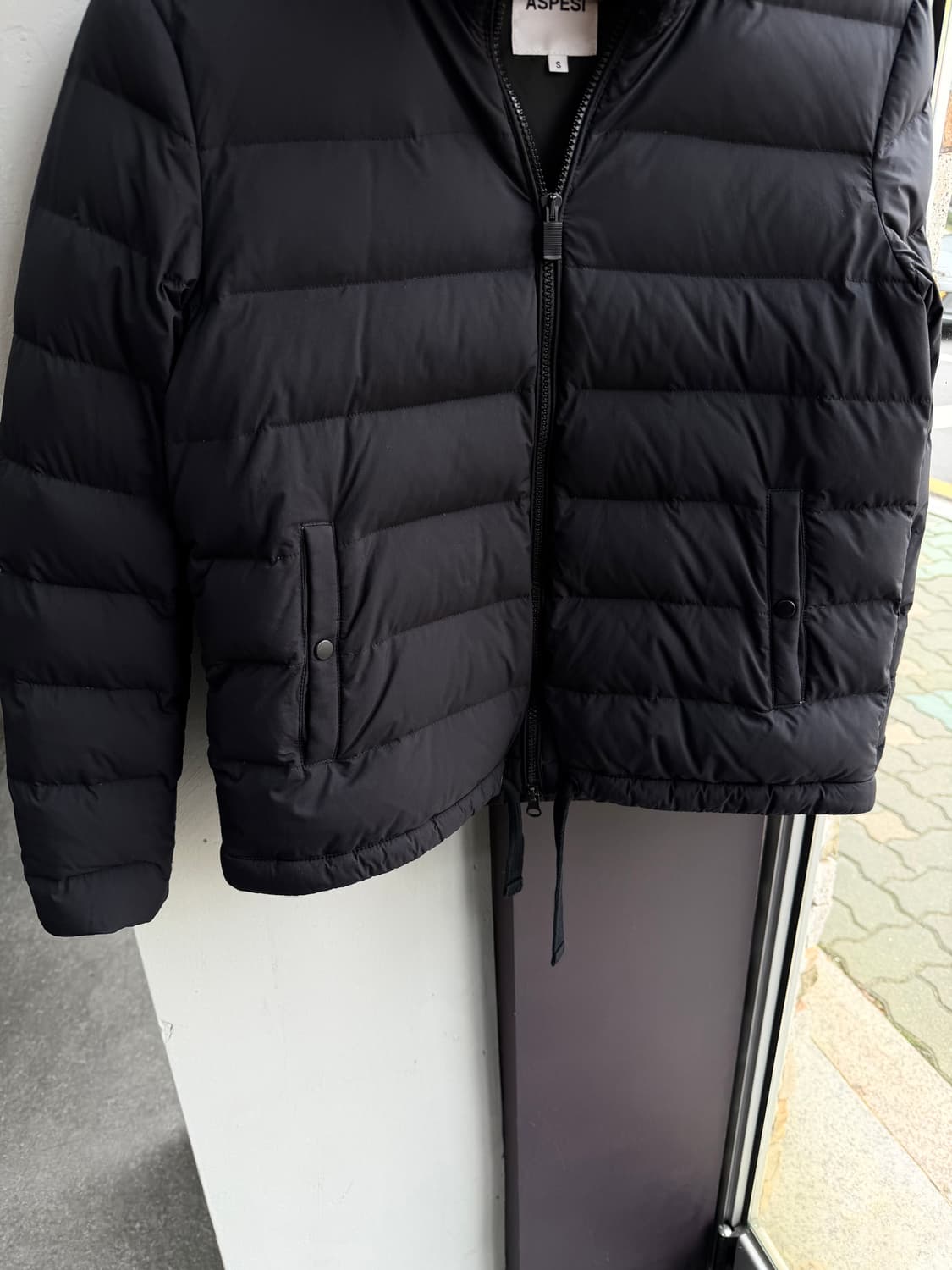 S/ 아스페시 하이넥 패딩 점퍼 상품이미지4