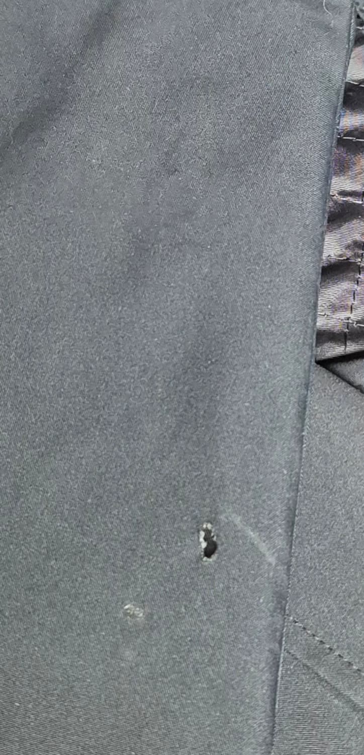 XL (105) 입생로랑 빈티지 블랙 점퍼 (구스 내피) 상품이미지6