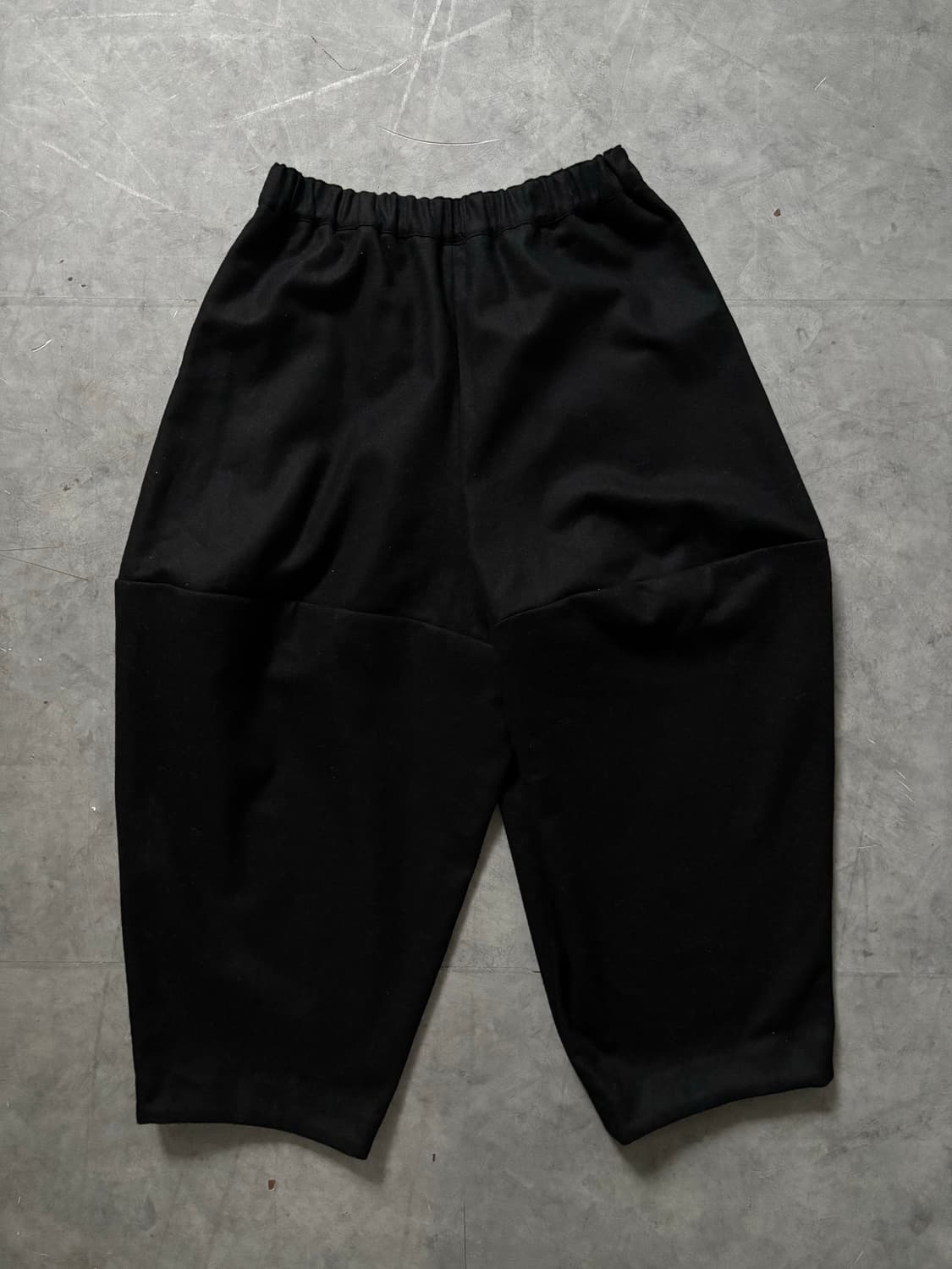 Comme des Garcons 꼼데가르송 블랙 울 와이드 팬츠  상품이미지6