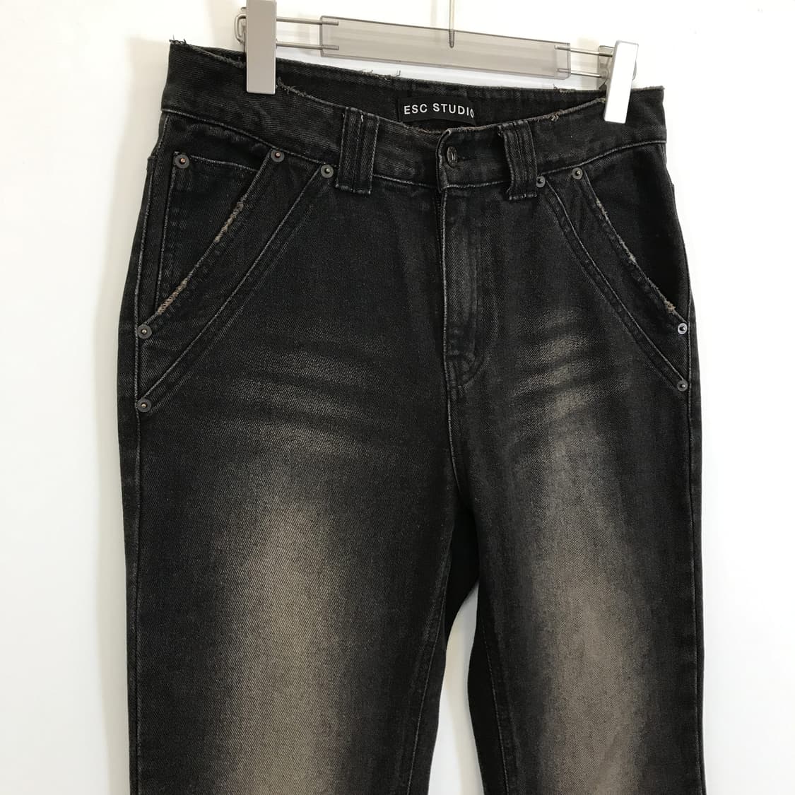 ESC STUDIO wrinkled washing 부츠컷 데님 [1] 상품이미지2