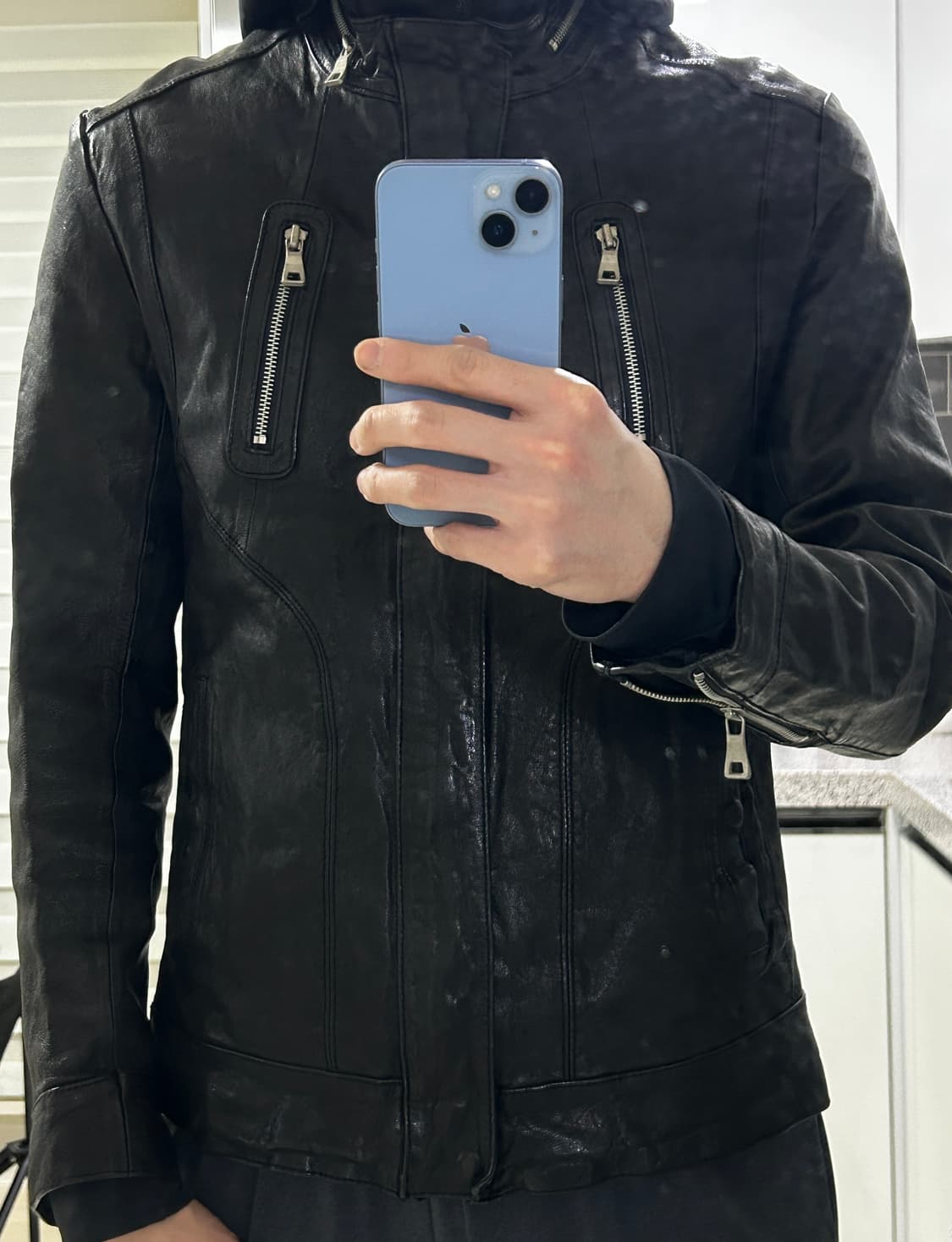 이태리 가죽자켓 상품이미지10