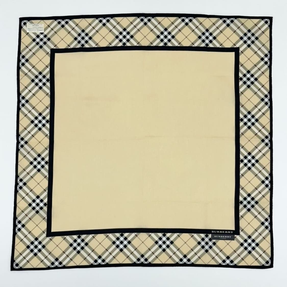 (새상품) burberry / 버버리 코튼 쁘띠스카프 손수건 상품이미지3