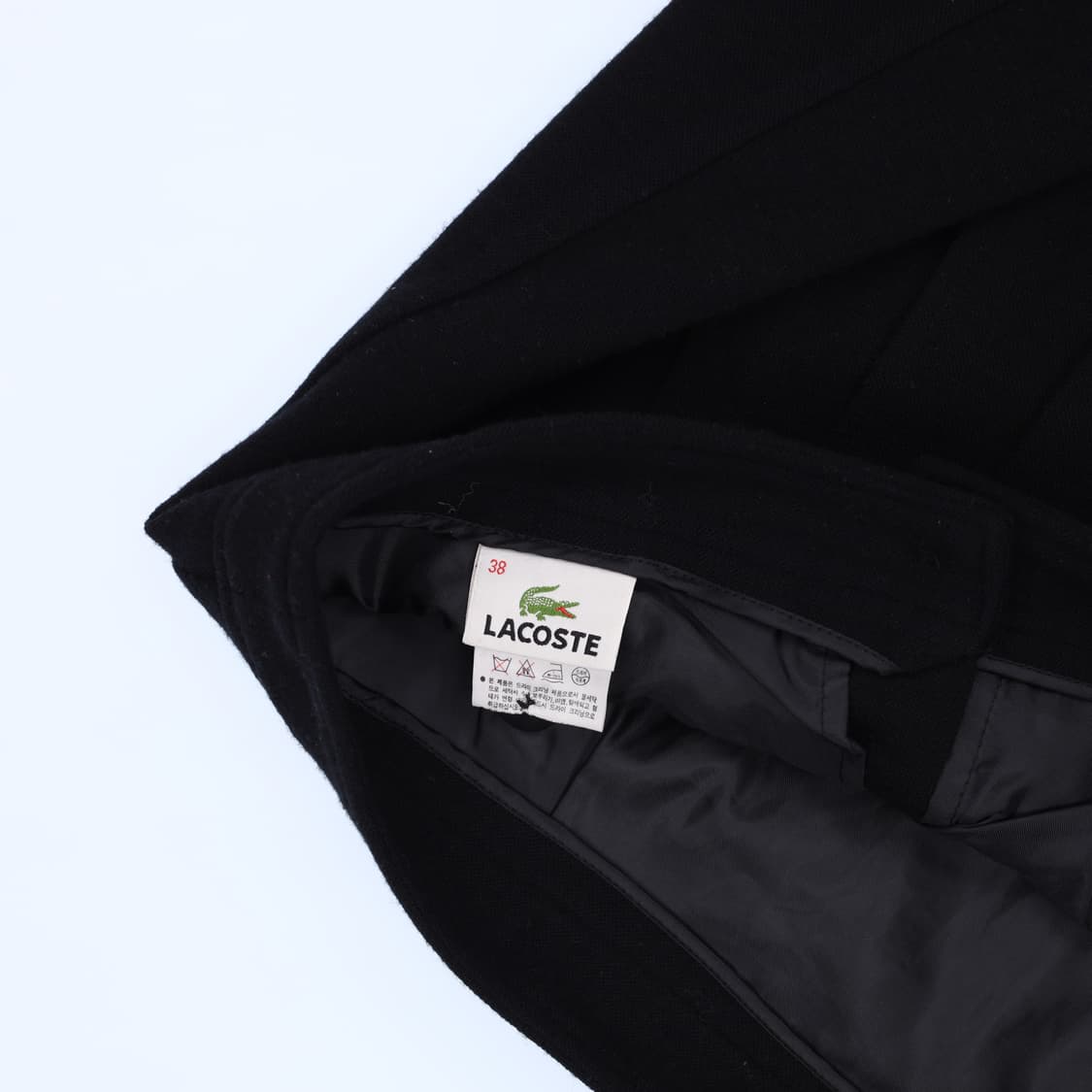 [38] 라코스테 여성 울 단추 치마 스커트 1212H2 상품이미지3