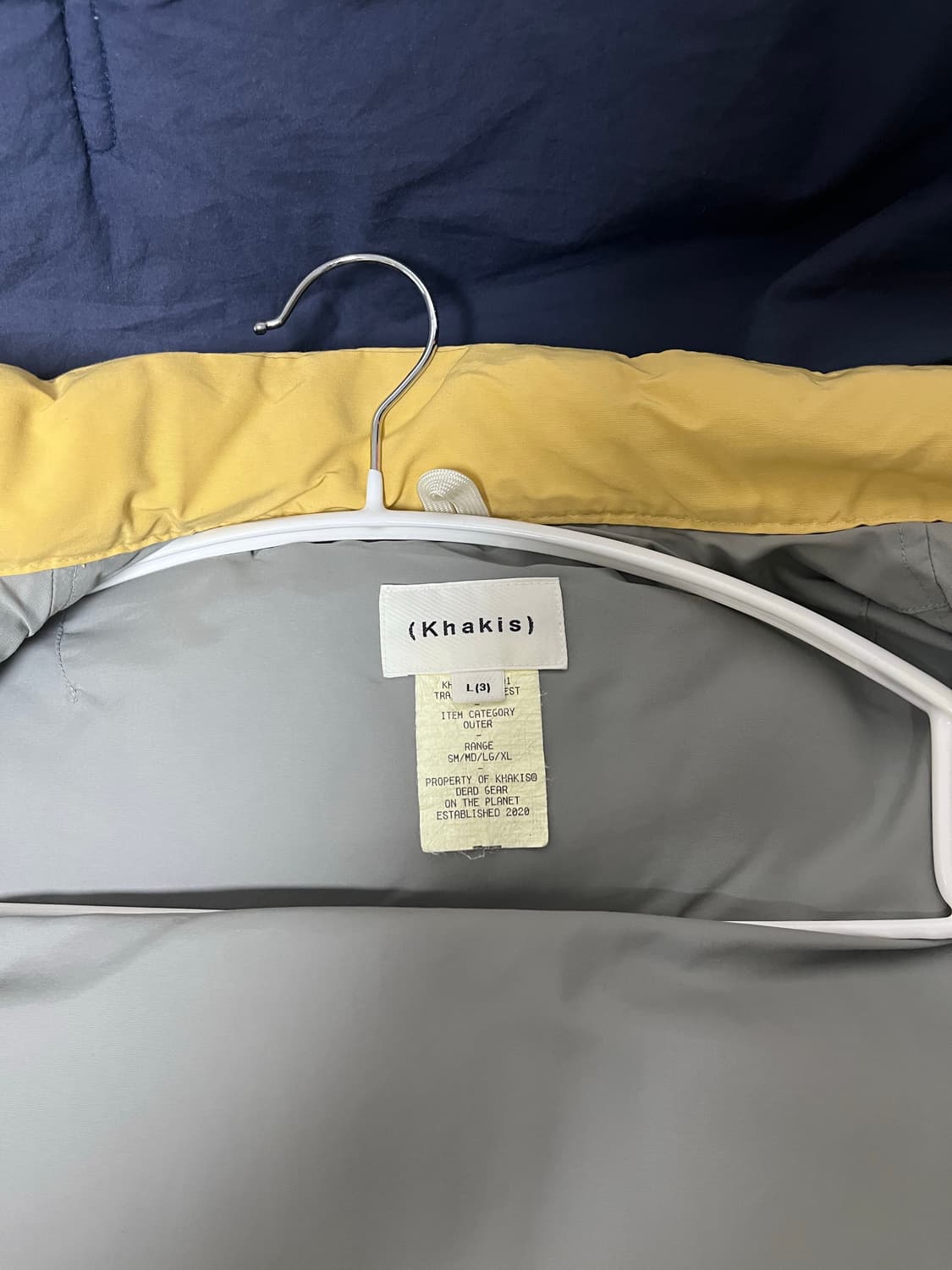 카키스 패딩베스트 6040 상품이미지2