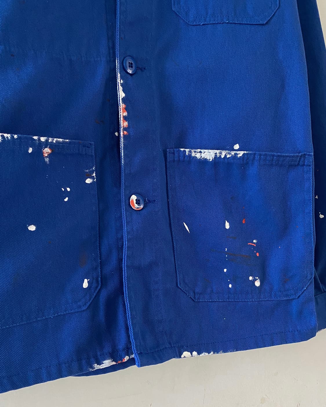 오리지널 빈티지 페인팅 프렌치 워크자켓 028 상품이미지5