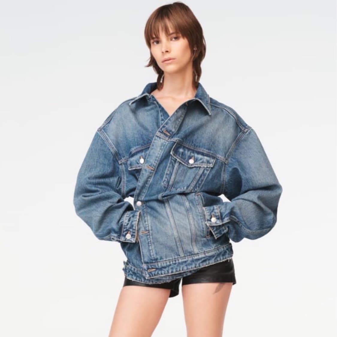 자라 x 스티븐마이젤 데님자켓 상품이미지1