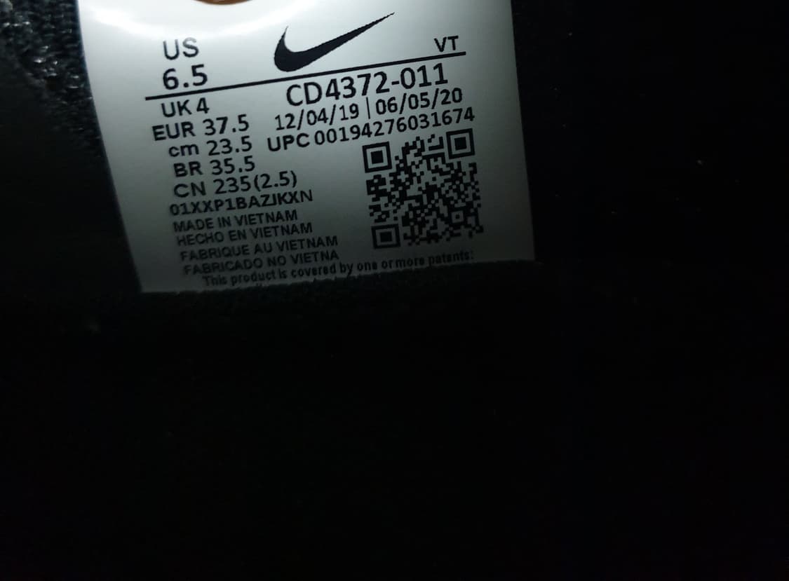 나이키 리액트 인피니티 런 플라이니트 런닝화 올블랙 (235) 상품이미지6