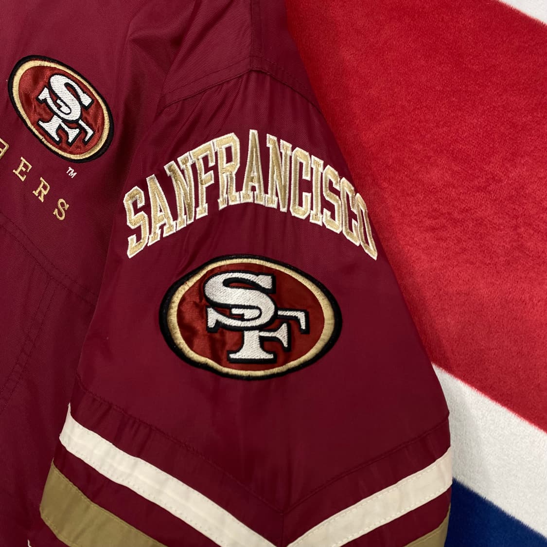 NFL 스타터 샌프란시스코 올드스쿨점퍼 M 실측 XL  상품이미지5